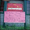[235 Miscellaneous Views: Street Furniture, Signs, and Architectural Details], Walker Evans (American, St. Louis, Missouri 1903–1975 New Haven, Connecticut), Color film transparency and negative