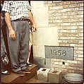[210 Miscellaneous Views: Paris Street Scenes, Times Square, Hudson River, Connecticut Roads, Portraits Including Caroline Blackwood, Cat, Ephemera], Walker Evans (American, St. Louis, Missouri 1903–1975 New Haven, Connecticut), Color film transparency