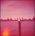 [210 Miscellaneous Views: Paris Street Scenes, Times Square, Hudson River, Connecticut Roads, Portraits Including Caroline Blackwood, Cat, Ephemera], Walker Evans (American, St. Louis, Missouri 1903–1975 New Haven, Connecticut), Color film transparency