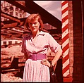 [210 Miscellaneous Views: Paris Street Scenes, Times Square, Hudson River, Connecticut Roads, Portraits Including Caroline Blackwood, Cat, Ephemera], Walker Evans (American, St. Louis, Missouri 1903–1975 New Haven, Connecticut), Color film transparency