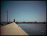 [18 Views of Chicago River and Skyline, for Fortune Article "Chicago River: The Creek That Made a City Grow"], Walker Evans (American, St. Louis, Missouri 1903–1975 New Haven, Connecticut), Color film transparency