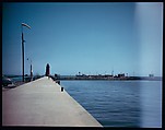 [18 Views of Chicago River and Skyline, for Fortune Article "Chicago River: The Creek That Made a City Grow"], Walker Evans (American, St. Louis, Missouri 1903–1975 New Haven, Connecticut), Color film transparency