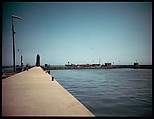 [18 Views of Chicago River and Skyline, for Fortune Article "Chicago River: The Creek That Made a City Grow"], Walker Evans (American, St. Louis, Missouri 1903–1975 New Haven, Connecticut), Color film transparency