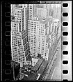 [One 35mm Film Frame: Step-Back Buildings, From Elevated Position, New York City], Walker Evans (American, St. Louis, Missouri 1903–1975 New Haven, Connecticut), Film negative
