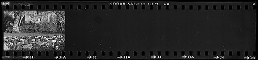 [137 Views of Massachusetts Wool Mills and Portraits of Executives, Commissioned by Fortune Magazine for "The Twilight of American Woolen", Published March 1954--STRIPS DAMAGED (HILL NUMBERS 2641-45)], Walker Evans (American, St. Louis, Missouri 1903–1975 New Haven, Connecticut), Film negative