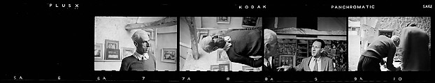 [50 Portraits of the Painter John Piper in his Studio, England], Walker Evans (American, St. Louis, Missouri 1903–1975 New Haven, Connecticut), Film negative