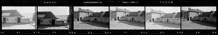 [50 Portraits of the Painter John Piper in his Studio, England], Walker Evans (American, St. Louis, Missouri 1903–1975 New Haven, Connecticut), Film negative