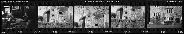 [154 Portraits of the Family of Isabelle Boeschenstein Evans and Architectural Views, Berne, Switzerland--NEGATIVES .103-.118 ARE DAMAGED], Walker Evans (American, St. Louis, Missouri 1903–1975 New Haven, Connecticut), Film negative