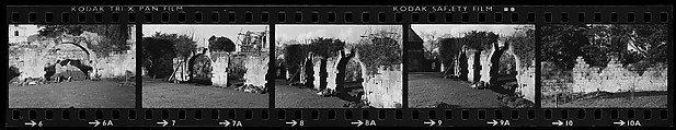 [154 Portraits of the Family of Isabelle Boeschenstein Evans and Architectural Views, Berne, Switzerland--NEGATIVES .103-.118 ARE DAMAGED], Walker Evans (American, St. Louis, Missouri 1903–1975 New Haven, Connecticut), Film negative