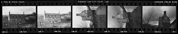 [154 Portraits of the Family of Isabelle Boeschenstein Evans and Architectural Views, Berne, Switzerland--NEGATIVES .103-.118 ARE DAMAGED], Walker Evans (American, St. Louis, Missouri 1903–1975 New Haven, Connecticut), Film negative