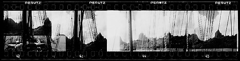 [Four 35mm Film Frames: South Seas: Cressida and Coastline], Walker Evans (American, St. Louis, Missouri 1903–1975 New Haven, Connecticut), Film negative