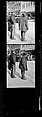 [Two 35mm Film Frames: Two Men Crossing Street, From Behind], Walker Evans (American, St. Louis, Missouri 1903–1975 New Haven, Connecticut), Film negative