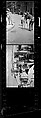 [Two 35mm Film Frames: Tintype Photographer and Man on Street Corner, New York City], Walker Evans (American, St. Louis, Missouri 1903–1975 New Haven, Connecticut), Film negative