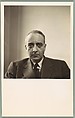 [Lionel Trilling], Walker Evans  American, Gelatin silver print