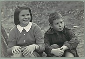 [Eleven Portraits of Young Girl and Boy on Lawn: "Alexander"], Walker Evans (American, St. Louis, Missouri 1903–1975 New Haven, Connecticut), Gelatin silver print
