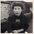 [Two Prints of Unidentified Woman, Either Mary Gleason or Ann Eisner, on Roof of Apartment Building at 441 East 92nd Street, New York City], Walker Evans  American, Gelatin silver print