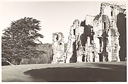 [Unidentified Ruin, Possibly England], Walker Evans (American, St. Louis, Missouri 1903–1975 New Haven, Connecticut), Gelatin silver print
