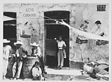 [Street Scene of Men outside a Bar, Mexico], Paul Grotz  American, born Germany, Gelatin silver print