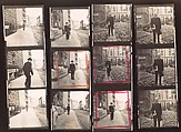 [2 Original Annotated Contact Sheets of Father James Harold Flye for Vogue Magazine], Walker Evans (American, St. Louis, Missouri 1903–1975 New Haven, Connecticut), Gelatin silver prints