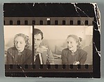 [15 Portraits of James Agee and Eleanor Clark], Walker Evans (American, St. Louis, Missouri 1903–1975 New Haven, Connecticut), Film negative