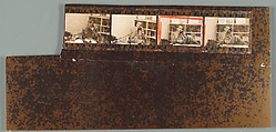 [4 Portraits of Unidentified Man at Desk], Walker Evans  American, Gelatin silver print