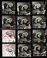 [3 Original Annotated Contact Sheets of the Coggeshall Family], Walker Evans (American, St. Louis, Missouri 1903–1975 New Haven, Connecticut), Gelatin silver prints