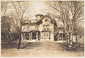 [Second Empire House, Belmont, Massachusetts], Walker Evans  American, Gelatin silver print