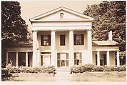 [Greek Revival House with Full-Façade Entry Porch, Haydenville, Massachusetts], Walker Evans  American, Gelatin silver print