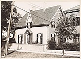 [Gothic Revival House with Trellised Entry Porch, Salem, Massachusetts], Walker Evans  American, Gelatin silver print