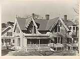 [Gothic Revival House, Dedham, Massachusetts], Walker Evans  American, Gelatin silver print