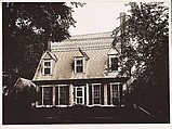 [Greek Revival House with Pedimented Dormers, Salem, Massachusetts], Walker Evans  American, Gelatin silver print
