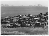 Joe's Auto Graveyard, Near Bethlehem, Pennsylvania, Walker Evans American, Gelatin silver print