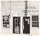 Star Pressing Club, Vicksburg, Mississippi, Walker Evans American, Gelatin silver print