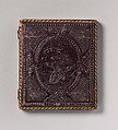 [Seated Young Woman Wearing a Shawl, Holding an Open Book in her Lap], Unknown (American), Daguerreotype with applied color