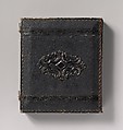 [Metalworker in Apron Working with a Vise], Unknown (American), Daguerreotype with applied color