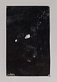 [Tinsmith with Coal Heater and Sheet of Tin], Unknown (American), Tintype with applied color