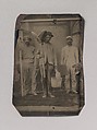 [Three Plasterers], Unknown, Tintype