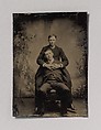 [Two Young Men, One Embracing the Other], Unknown (American), Tintype