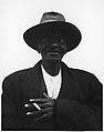 [Georgetown Series: Man Wearing Hat], Ralph Eugene Meatyard  American, Gelatin silver print