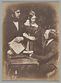 Dr. George Bell, Alexina, Lady Moncrieff and Rev. Thomas Bell, Hill and Adamson  British, Scottish, Salted paper print from paper negative