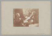 James Ballantine, David Octavius Hill and Dr. George Bell, Hill and Adamson  British, Scottish, Salted paper print from paper negative