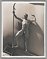 [Standing Male Nude with Scythe], John Dugdale  American, Platinum print
