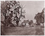 [Headquarters of Captain H. B. Blood, Assistant Quartermaster at City Point, Virginia], Andrew Joseph Russell  American, Albumen silver print from glass negative
