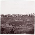 [Camp of Construction Corps, U.S. Military Railroad at City Point, Virginia], Andrew Joseph Russell  American, Albumen silver print from glass negative