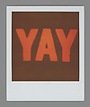 Die Hard / Yippee Ki Yay, Cyndy Warwick (American), Instant internal dye diffusion transfer prints (Polaroid)