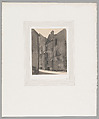 Street in Provins, Frederick H. Evans  British, Platinum print