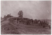 Outer Confederate Line, Petersburg, Captured June 15, 1864, Timothy H. O'Sullivan American, born Ireland, Albumen silver print from glass negative