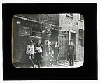 [Social Documentary Lantern Slide of New York], Lewis Hine  American, Lantern slide