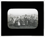 [Social Documentary Lantern Slide of New York], Lewis Hine  American, Lantern slide