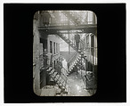 [Social Documentary Lantern Slide of New York], Lewis Hine  American, Lantern slide